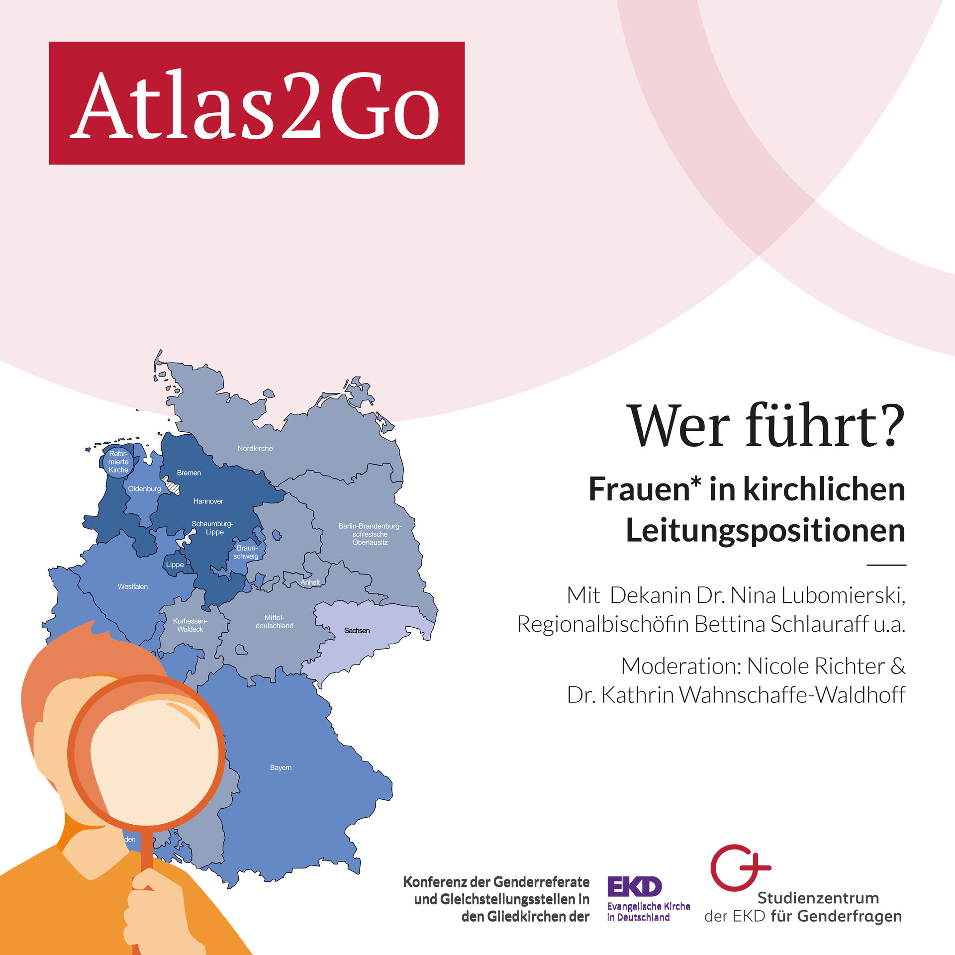 Sharepic zur ersten Session; Bebilderung zum ersten Nachbericht